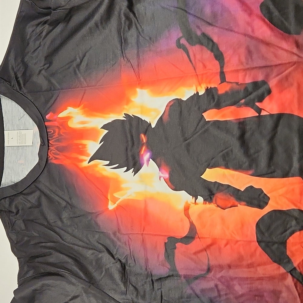 Graphic T-Shirt - Black and Red - Picture 2 of 2